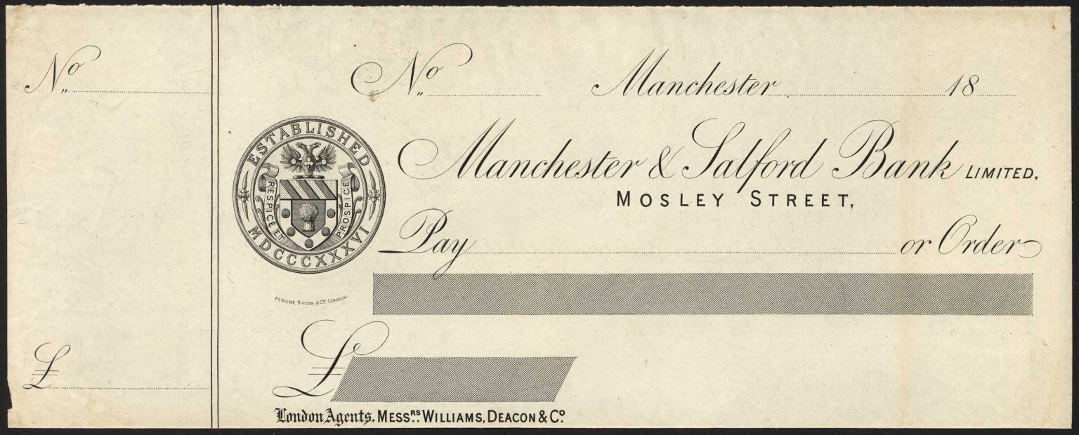 Manchester & Salford Bank (Limited) – British Banking History Society